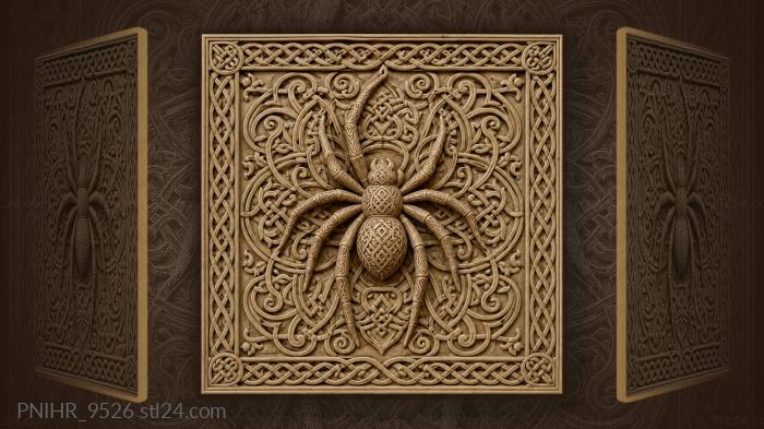 One leg raised above the braid 3d STL model