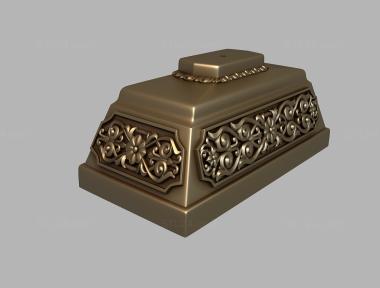 Underframe (Stand with carved decor, PDS_0020) 3D models for cnc