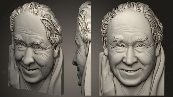 Портреты (Портрет Юрий Ицков, PRT_0068) 3D модель для ЧПУ станка