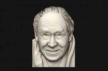 Portrait (Portrait of Yuri Itskov, PRT_0068) 3D models for cnc