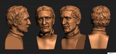 Portrait (Bust, PRT_0095) 3D models for cnc