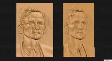 Portrait (Portrait of a man Version 1yannis Zevgos, PRT_0113) 3D models for cnc