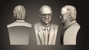 Portrait (Bust of a man, PRT_0116) 3D models for cnc