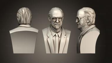 Portrait (Bust of a man, PRT_0117) 3D models for cnc