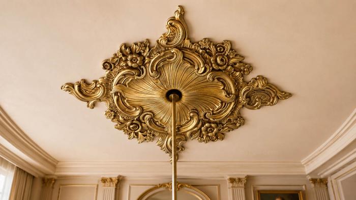 Ceiling rose (Morning in the mountains, PRZ_0017-9) 3D models for cnc