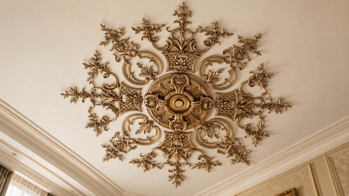 Ceiling rose (The Royal Symphony, PRZ_0037-9) 3D models for cnc