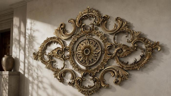 Ceiling rose (Vintage brooch, PRZ_0047-9) 3D models for cnc