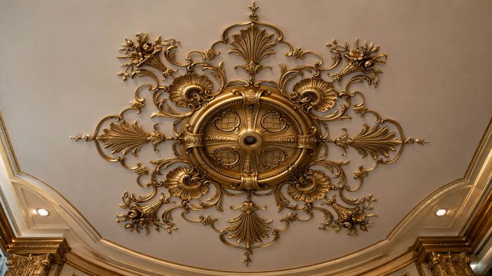 Ceiling rose (Sea princess, PRZ_0051-9) 3D models for cnc