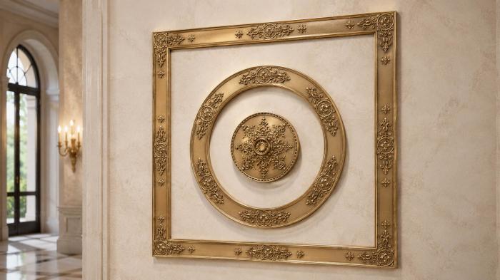 Ceiling rose (Venice, PRZ_0091-9) 3D models for cnc