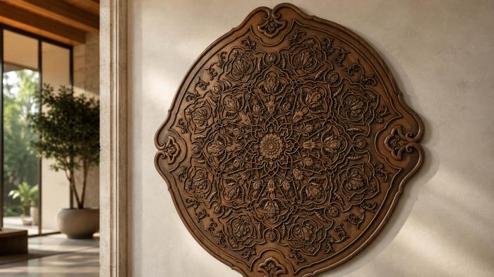 Ceiling rose (Delight and luxury, PRZ_0113) 3D models for cnc