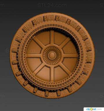 Ceiling rose (Ceiling socket, PRZ_0115) 3D models for cnc