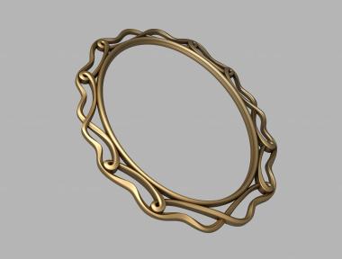 Round frame (, RK_0751) 3D models for cnc