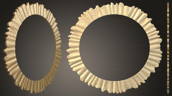 Рамы круглые (Фасад Рамы, RK_0761) 3D модель для ЧПУ станка