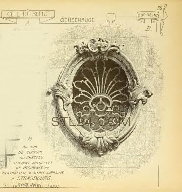 Round frame (Round frame according to the catalog of vintage sketches WINDOW 0009, RK_0777) 3D models for cnc