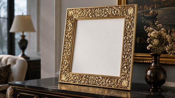 Mirrors and frames (RM_0035-1) 3D models for cnc