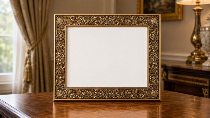 Mirrors and frames (RM_0035-2) 3D models for cnc