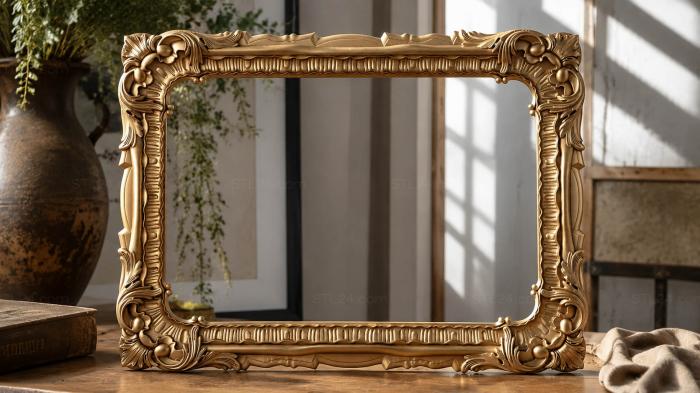 Mirrors and frames (RM_0048-1) 3D models for cnc