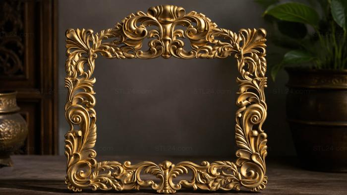 Mirrors and frames (RM_0109-10) 3D models for cnc