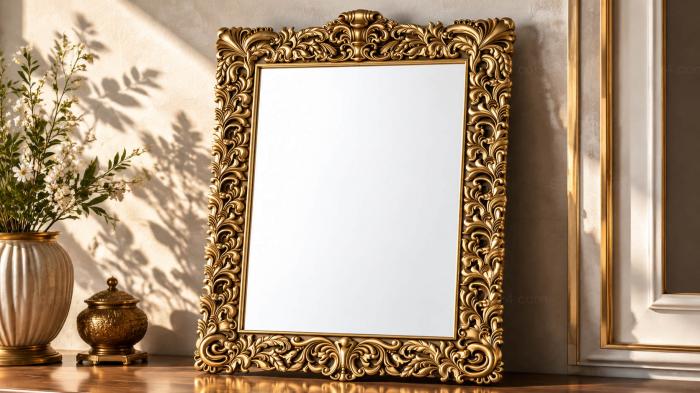 Mirrors and frames (RM_0109-8) 3D models for cnc