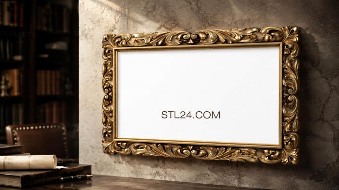 Mirrors and frames (RM_0137-13) 3D models for cnc