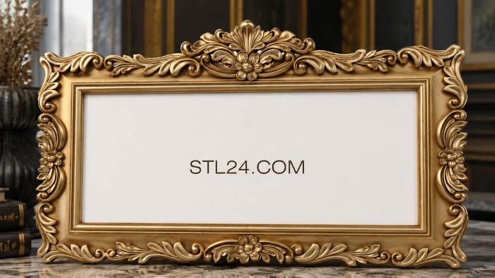 Mirrors and frames (RM_0147-2) 3D models for cnc