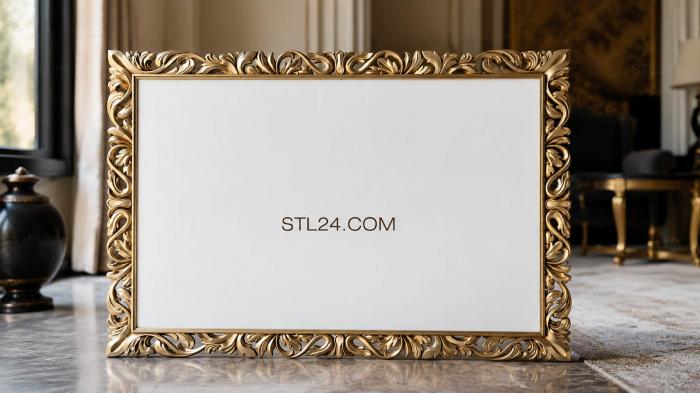 Mirrors and frames (RM_0156-5) 3D models for cnc