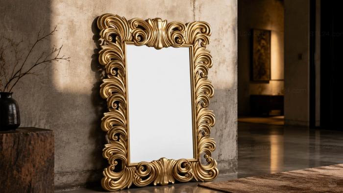 Mirrors and frames (RM_0236-2) 3D models for cnc