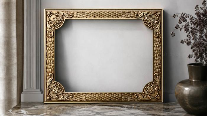 Mirrors and frames (RM_0297) 3D models for cnc