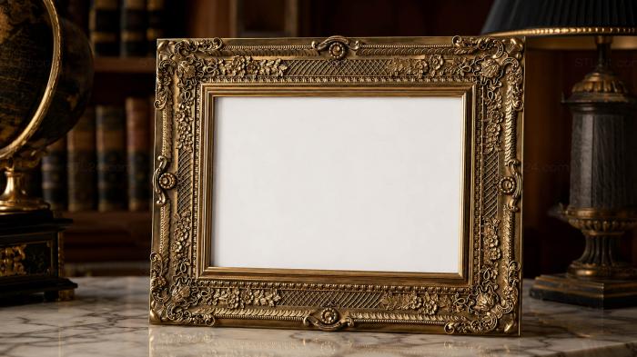 Mirrors and frames (Heavy frame, RM_0542-3) 3D models for cnc
