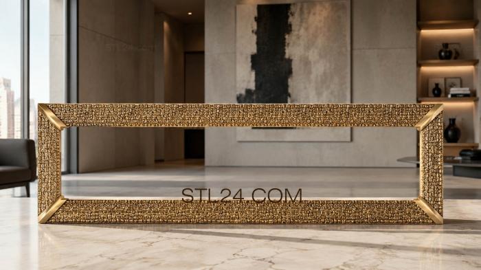 Mirrors and frames (RM_0548-1) 3D models for cnc