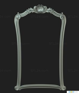 Mirrors and frames (, RM_0968) 3D models for cnc