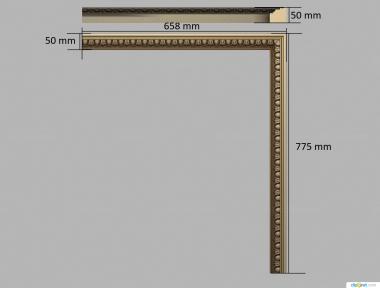 Зеркала и рамы (, RM_0973) 3D модель для ЧПУ станка