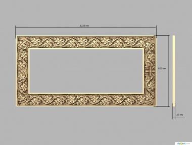 Mirrors and frames (, RM_0989) 3D models for cnc