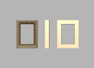 Mirrors and frames (Frame for icon case, RM_1018) 3D models for cnc