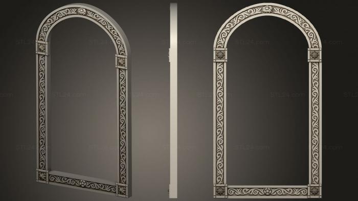 Mirrors and frames (The frame is vertical, RM_1026) 3D models for cnc