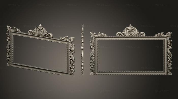 Зеркала и рамы (Зеркало, RM_1028) 3D модель для ЧПУ станка