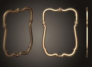 Mirrors and frames (Mirror frame, RM_1033) 3D models for cnc
