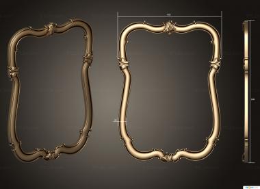 Mirrors and frames (Mirror frame, RM_1033) 3D models for cnc