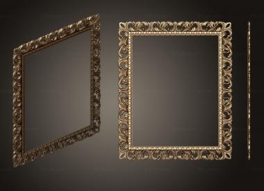 Mirrors and frames (Fragment of the frame, RM_1034) 3D models for cnc