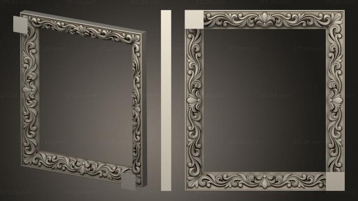 Зеркала и рамы (Оклад иконы, RM_1036) 3D модель для ЧПУ станка
