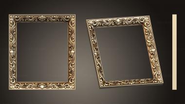 Mirrors and frames (Icons salary, RM_1036) 3D models for cnc