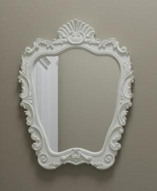 Mirrors and frames (Carved mirror frame, RM_1038) 3D models for cnc