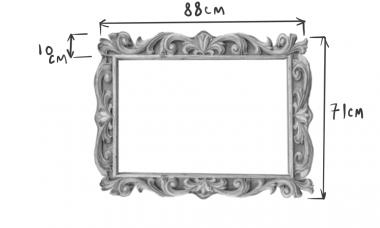 Mirrors and frames (Frame, RM_1041) 3D models for cnc