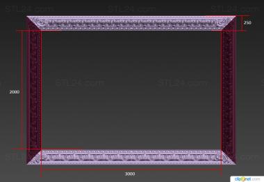 Mirrors and frames (Frame, RM_1042) 3D models for cnc