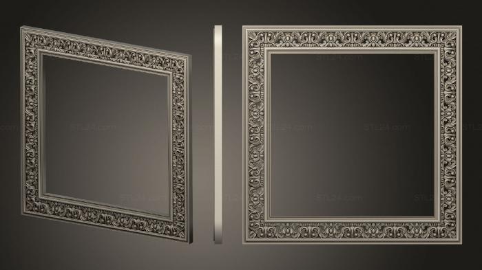 Mirrors and frames (Baguette frame, RM_1045) 3D models for cnc