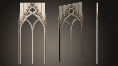 Mirrors and frames (Gothic frame, RM_1046) 3D models for cnc