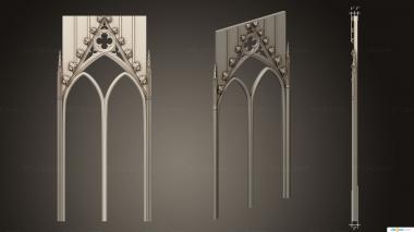 Mirrors and frames (Gothic frame, RM_1046) 3D models for cnc