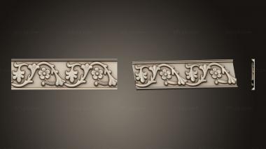 Mirrors and frames (Carved element, RM_1051) 3D models for cnc