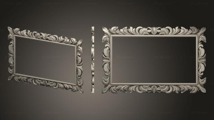Mirrors and frames (Option 2 RMB 0740, RM_1052) 3D models for cnc