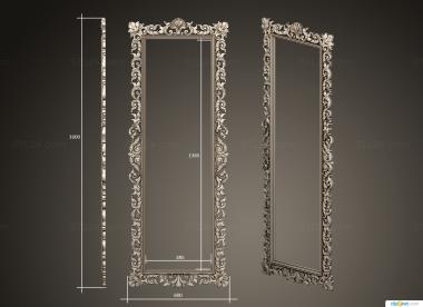 Mirrors and frames (Frame 2, RM_1067) 3D models for cnc